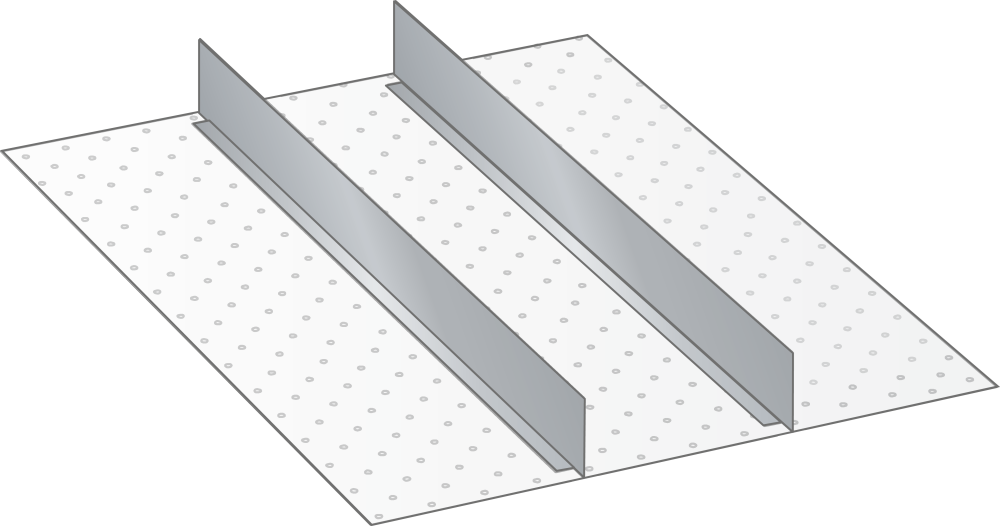 Kit Parois de s&eacute;paration 18/27/36x36E (LxPxFH) 306x612x100mm