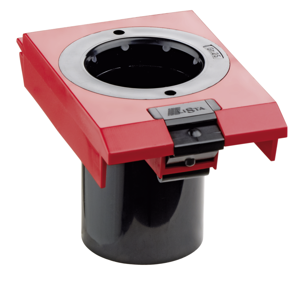 Werkzeughalter VDI 60 zylindrisch rot