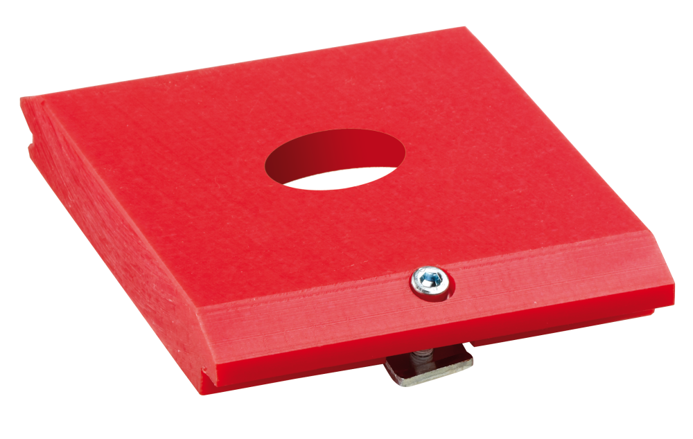 Werkzeughalter VDI 25 zylindrisch rot