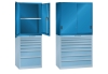 Top-mounted cabinets