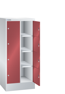Imagen 1: Armario compartimento (AxPxA) 610x500x1395mm 2x4 compartimento R7035/R3003