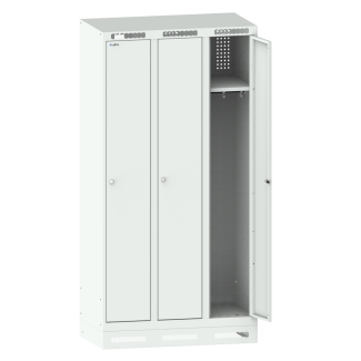 Image 1 : Armoire charge batterie (LxPxH) 900x585x1800mm 3 comp. Type F R7035