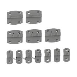 Juego de gancho para panele perforado 45.270.000