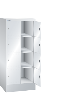 Imagen 1: Armario compartimento (AxPxA) 610x500x1395mm 2x4 compartimento R7035/R9010