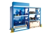 Heavy-duty pull-out shelving systems