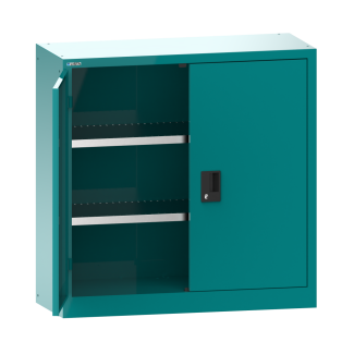 Image 1: Hinged door cabinet (WxDxH) 1000x400x1000mm RFID Lock R5018