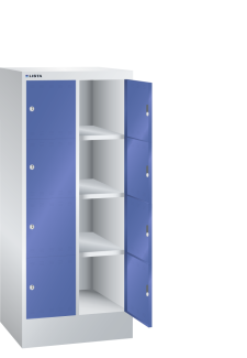 Imagen 1: Armario compartimento (AxPxA) 610x500x1395mm 2x4 compartimento R7035/R5007