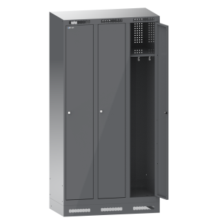 Image 1: Battery charging cabinet (WxDxH) 900x585x1800mm 3 comp. type F N6502