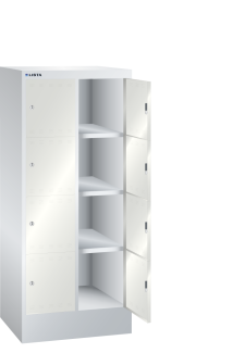 Imagen 1: Armario compartimento (AxPxA) 610x500x1395mm 2x4 compartimento R7035/R9002