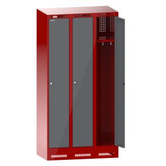 Image 1: Battery charging cabinet (WxDxH) 900x585x1800mm 3 comp. type F R3003/N6502