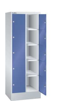 Imagen 1: Armario compartimento (AxPxA) 610x500x1695mm 2x5 compartimento R7035/R5010