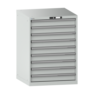 Image 1: Drawer cabinet 36x36E (WxDxH) 717x725x1000mm KEY Lock N2000