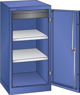 Imagen 1: Armario de puertas batientes (AxPxA) 500x580x1000mm KEY Lock R5007