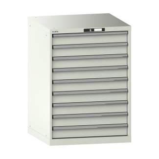 Immagine 1: Armadio a cassetti 36x36E (LxPxA) 717x725x1000mm KEY Lock R9002