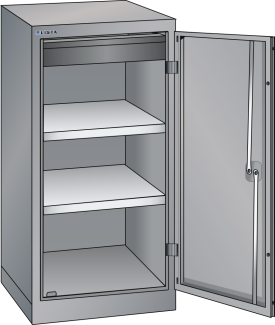 Imagen 1: Armario de puertas batientes (AxPxA) 500x580x1000mm KEY Lock N4502