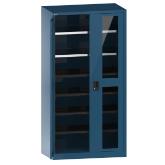 Image 1 : Armoire &agrave; portes battantes (LxPxH) 1000x580x1950mm RFID Lock R5007