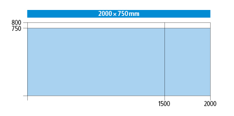2000 x 750