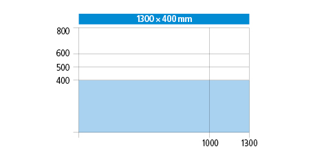 1300 x 400