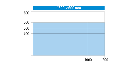 1300 x 600